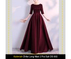 Kishmish Chiko Long Maxi 2 Pcs Suit DS-903